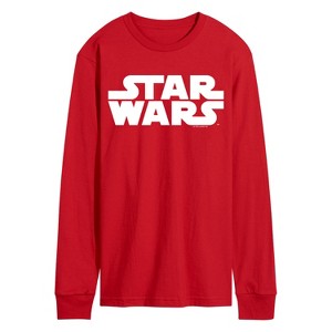 Men's - Star Wars - Logo Long Sleeve Graphic T-Shirt - 1 of 2