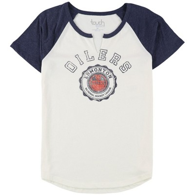 Touch by G-III Womens Edmonton Oilers Graphic T-Shirt