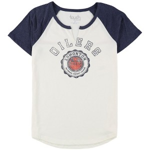 Touch by G-III Womens Edmonton Oilers Graphic T-Shirt - 1 of 2