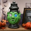 12" Green Ghoul Lantern with LED Lights - 2 of 4