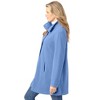 Woman Within Fleece Swing Funnel-Neck Coat - 4 of 4
