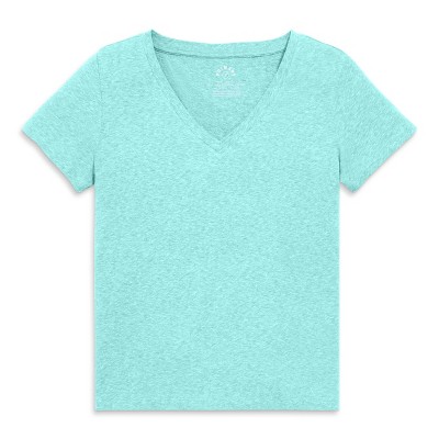 Primary Adult Heathered Easy V-Neck Tee (Women's Fit)