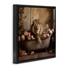 Stupell Industries Lion in Flower Filled Tub, 18" x 18" - 3 of 4