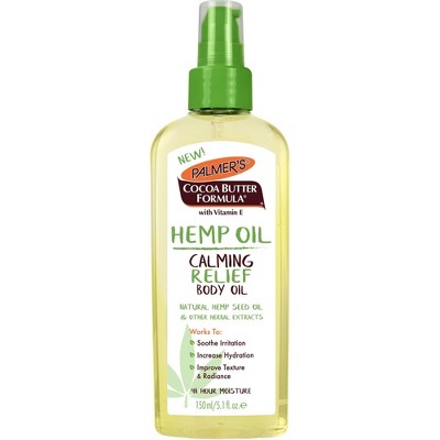 Palmer's Cocoa Butter Formula Calming Relief Hemp Body Oil - 5.1 fl oz