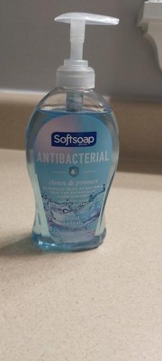 Softsoap Clean & Protect Jabón líquido antibacteriano para manos, jabón de  manos Cool Splash, 11.25 onzas, paquete de 6