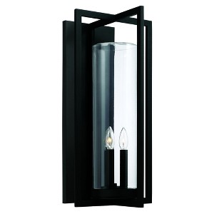 Capital Lighting Kent 3 - Light Wall Light in  Black - 1 of 4