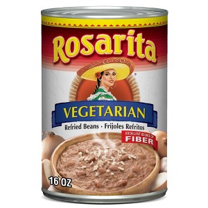 Rosarita Vegetarian Refried Beans - 16oz - 1 of 4