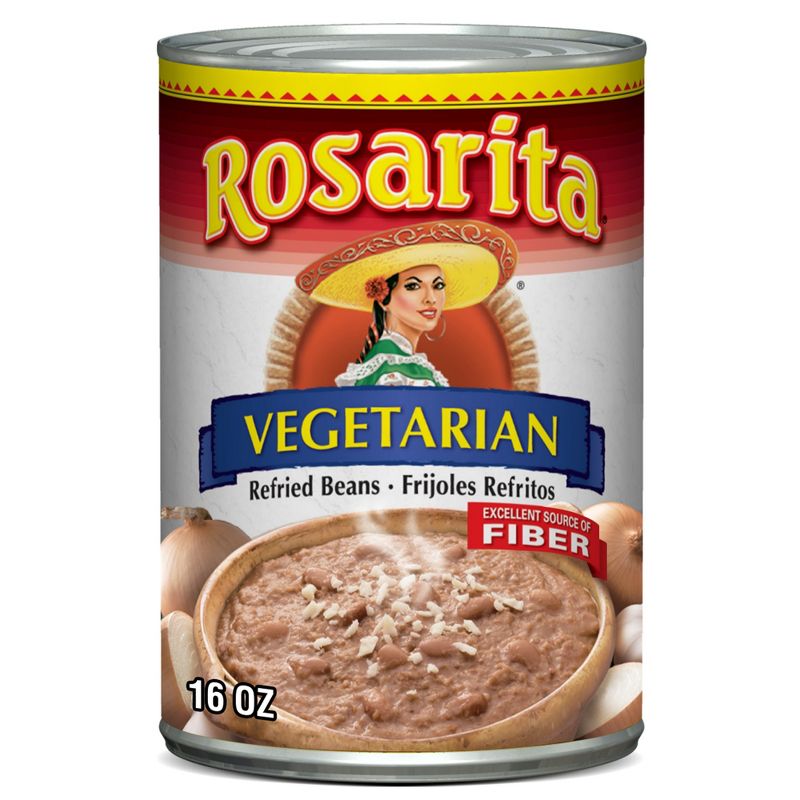 Rosarita Vegetarian Refried Beans - 16oz, 1 of 5