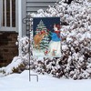 Briarwood Lane Season Of Giving Christmas Garden Flag Snowman Deer Cardinals 18" x 12.5" - 4 of 4