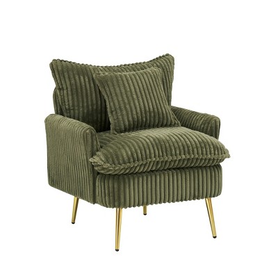 Ridstar Single Chair For Living Room & Bedroom-Green