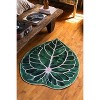 Lany Space Irregular Caladium Leaf Rug, 3'x4' - 4 of 4