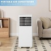 Garvee 8000 BTU Portable Air Conditioner 3-in-1 Cooling, Dehumidifier & Fan with Remote Control and Sleep Mode for Rooms up to 350 Sq Ft,White - 4 of 4