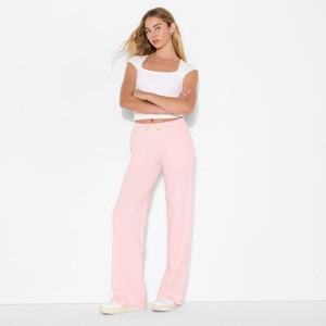 Women's Mid-Rise Knit Sweatpants - Wild Fable™ - 1 of 3
