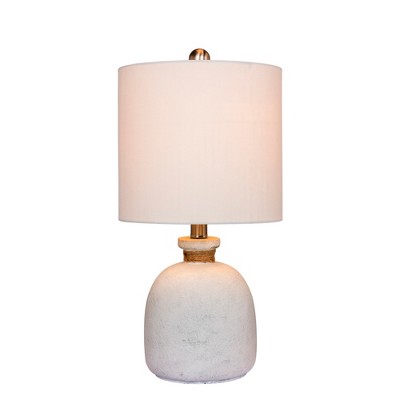 Coastal Glass Table Lamp White  - Fangio Lighting