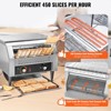VEVOR Commercial Conveyor Toaster, 450 Slices/Hour Conveyor Belt Toaster, Heavy Duty Stainless Steel Commercial Toaster Oven - 4 of 4