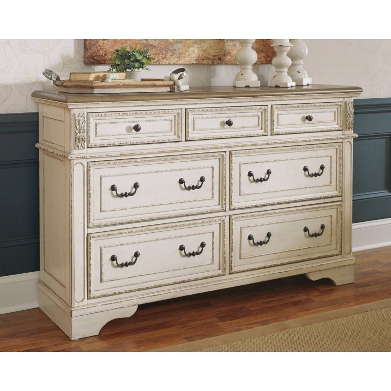 Realyn Dresser Chipped White - Signature Design by Ashley, 3 of 8