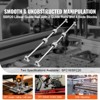 VEVOR Linear Guide Set, SFC20 1000mm, Comes with Two 39.4 in/1000 mm SFC20 Guides, Four SC20 Slide Blocks, and Four Guide Supports,silver - 3 of 4