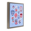 Stupell Industries Dog Ski Tickets Placement Floating Frame Canvas Art - 2 of 4