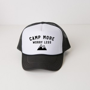 Simply Sage Market Camp More Mountain Adult Foam Trucker Hat - 1 of 1