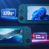 Voacle WIN600 Handheld PC Game Console 5.94 Inch IPS Touch Screen Preset Windows10 Home Edition System 256GB M.2 SSD (Blue) - 2 of 4