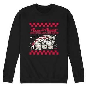 Men's - Disney - Pizza Planet Box Graphic Fleece Sweatshirt - 1 of 4