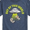 Men's - Disney - UFO Out Of This World Short Sleeve Graphic T-Shirt - 2 of 4