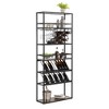 LOVMOR 7-Tier Wine Baker Rack With Glass Holder & Wine Storage - 4 of 4