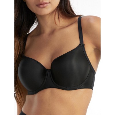 Bare Women's The Wire-Free Front Close Bra with Lace - B10241LACE 30DD Black