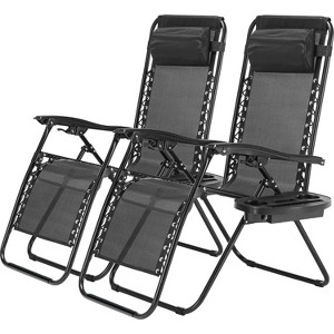 VYNXARIA 2 Set Zero Gravity Chairs ¨C Relaxation Redefined - 1 of 4