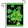 Briarwood Lane St. Patrick's Day Shamrock Garden Flag Patterned C - 2 of 4