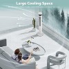 ZAFRO Tower Fan With Remote, Cooling Fans That Blow Cold Air for Home, 85¡ã Oscillating Bladeless Tower Fan with 24ft/s Velocity, 3 Modes - 2 of 4