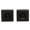 QPower QBomb 6.5" Bedliner Spray Car Speaker Box Enclosures, Pair (2 Pack) - 3 of 4