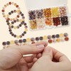 Unique Bargains 8mm Round Glass Beads for Bracelets Glass Beads for Making Bracelet Making DIY Crafts 200 Pcs 1 Set - 4 of 4