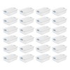Sterilite Clear Plastic Stackable Storage Container Bin Box Tote with White Latching Lid Organizing Solution for Home & Classroom - 2 of 4