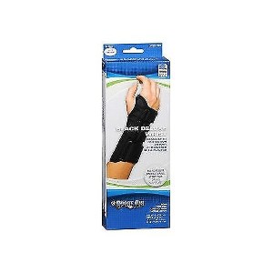 Sport Aid Deluxe Wrist Brace Medium Left Black - 1 of 3