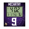 NFL Minnesota Vikings Players Game Tactic Wall Clock - 2 of 4