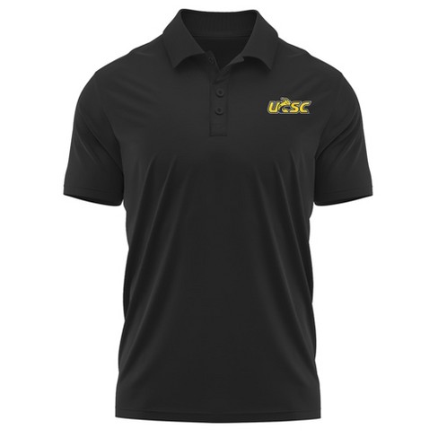 University of California-Santa Cruz Adult Men's Polo Left Chest Logo, Black - image 1 of 4