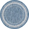 Unique Loom Outdoor Border Soft Border Border Woven Area Rug - 2 of 4