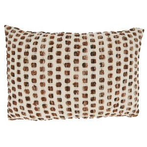 Saro Lifestyle Woven  Decorative Pillow Cover - 1 of 3