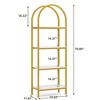 NicBex Bookshelf with Display Shelves & Metal Frame Bookcases for Living Room Home Office - 3 of 4