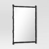 24"x33" Decorative Forged Metal Wall Mirror Black - Threshold™ - 3 of 4