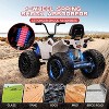 24V Kids ATV With 2 Seater, 4x200W Powerful Engine, Dual 7AH Batteries, Accelerator Handle, EVA Tires,  LED Lights & Music - 4 of 4