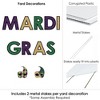 Big Dot Of Happiness Mardi Gras - Party Decorations - Masquerade Party  Welcome Yard Sign : Target