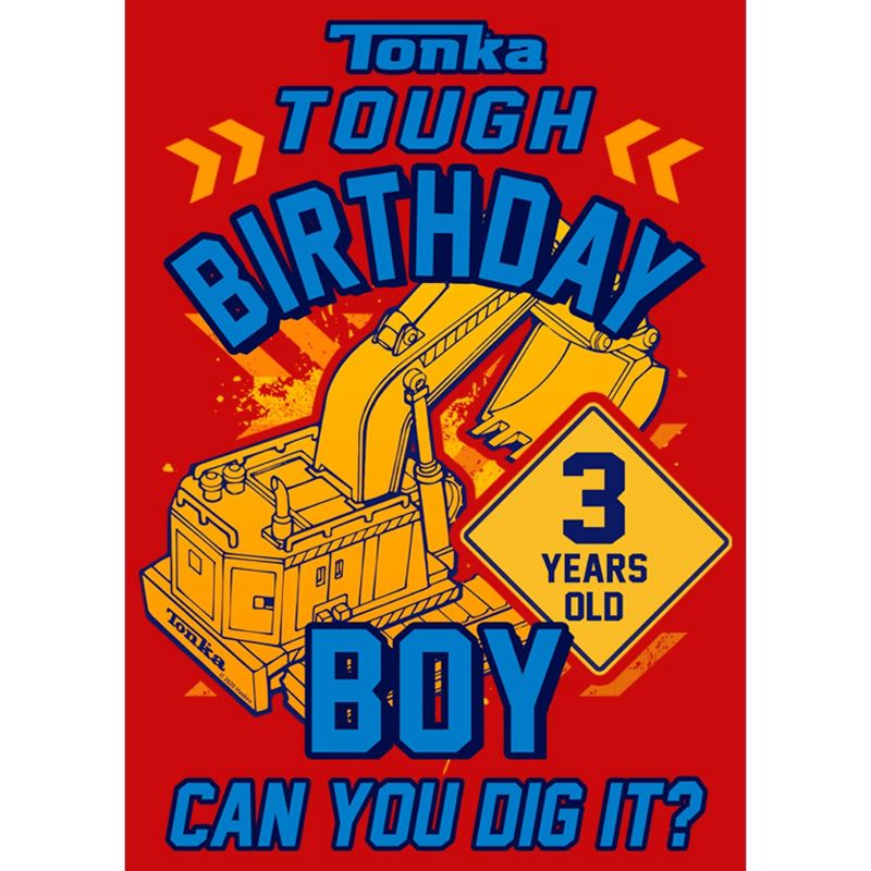 Boy's Tonka 3rd Birthday T-Shirt, 2 of 5