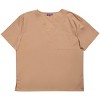Tropi Mens Scrub Sets - Four Pocket Medical Scrubs Uniform (V-Neck with Cargo Pant) - 2 of 3