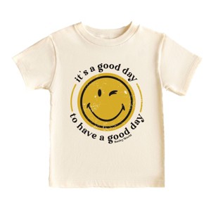 The Juniper Shop SmileyWorld It's A Good Day To Have A Good Day Circle Toddler Short Sleeve Tee - 1 of 4