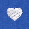 Dalix Lil Heart Face Embroidered Lightweight Relaxed Jersey Tee Summer Cute Short Sleeve T Shirt Womens - 2 of 4