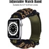 Worryfree Gadgets Nylon Braided Sports Rugged Band for Apple Watch 38/40/41mm - 3 of 4