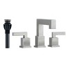 PAGED Widespread Bathroom Faucet Waterfall Bathroom Sink Faucet with Pop Up Drain and Lead-Free Supply Hose, Faucet for Bathroom - 3 of 4