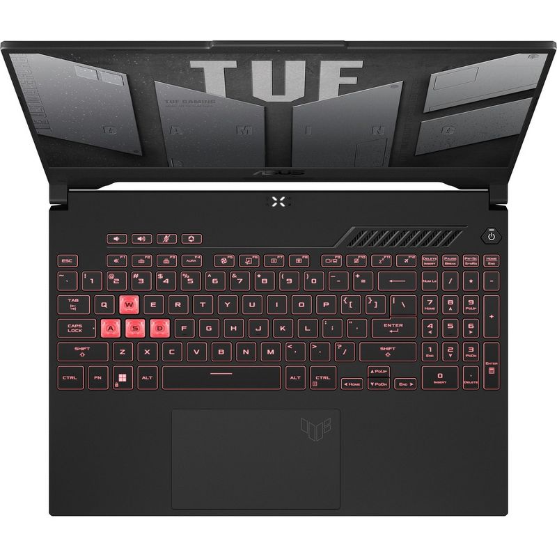 ASUS TUF Gaming A15 (2023) Gaming Laptop, 15.6” FHD 144Hz, 100% sRGB Display, RTX 4050, AMD Ryzen 7 7735HS, 16GB DDR5, 1TB SSD, Win 11, FA507NU-DS74, 2 of 5